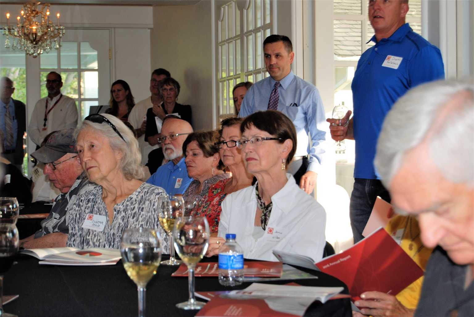Fundholders are invited to exclusive educational and networking events.