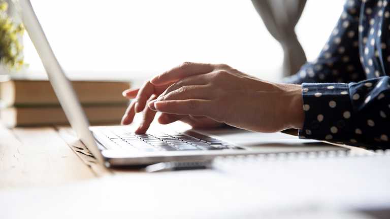 research on computer hands typing