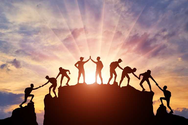teamwork more success when working together